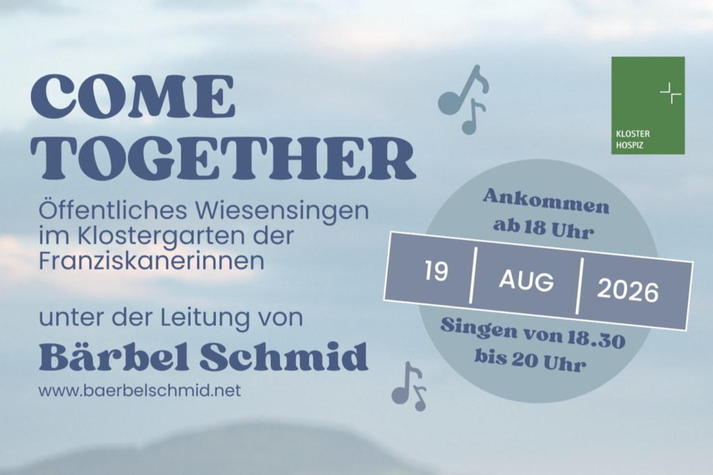 Come Together - Singen im Klostergarten