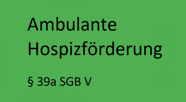Logo Ambulante Hospizförderung gemäß § 39a SGB V