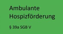 Logo Ambulante Hospizförderung §39a SGB V